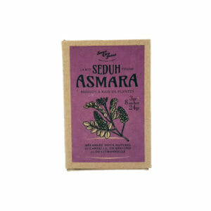 Boite de tisanes artisanales indonésiennes 8 sachets de 3 grs – Asmara